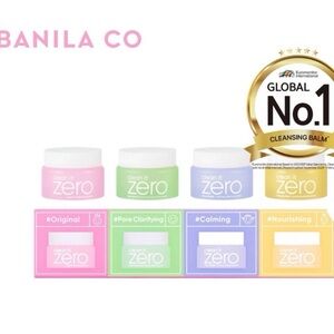 Banila Co. Clean It Zero Cleansing Balm 4-Pack Mini Special Kit Tea Tree Ginseng
